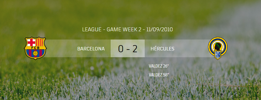 Barcelona Hercules match truqué